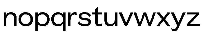 GTEraDisplay Regular Font LOWERCASE