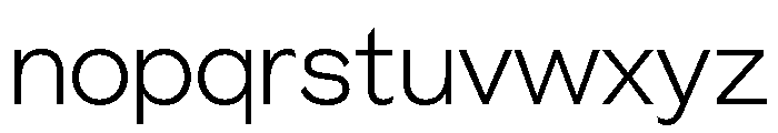 GTEraDisplay Thin 2 Font LOWERCASE
