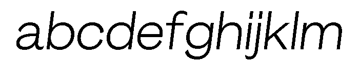GTEraDisplay ThinOblique FONT