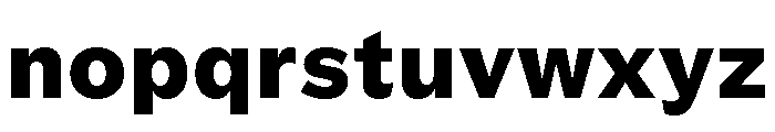 GTEraText Black Font LOWERCASE