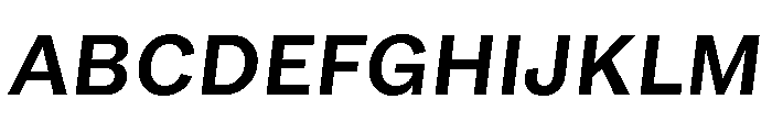 GTEraText BoldOblique 2 Font UPPERCASE