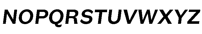 GTEraText BoldOblique 2 Font UPPERCASE