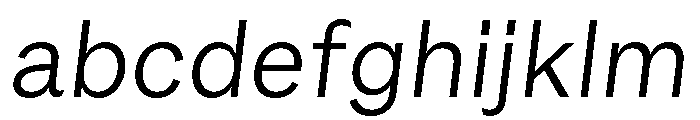 GTEraText LightOblique 2 FONT