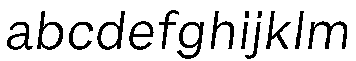 GTEraText LightOblique FONT