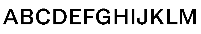 GTEraText Medium Font UPPERCASE