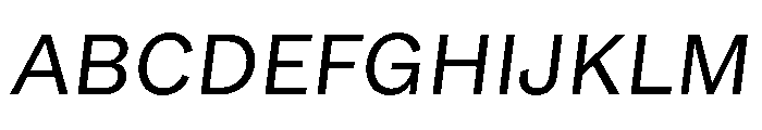 GTEraText RegularOblique Font UPPERCASE