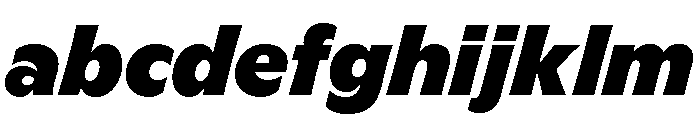 GTFlaireBasic BlackItalic FONT