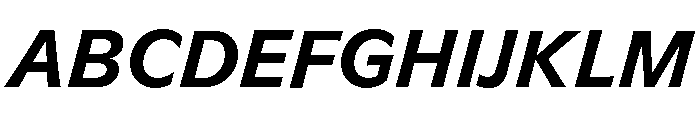 GTFlaireBasic BoldItalic 2 Font UPPERCASE