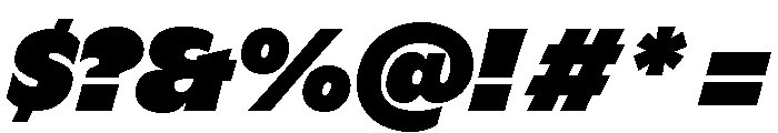 GTFlaireBasic ExtraItalic 2 Font OTHER CHARS