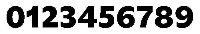 GTFlaireBasic Heavy Font OTHER CHARS
