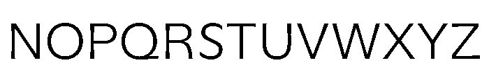 GTFlaireBasic Light 2 Font UPPERCASE