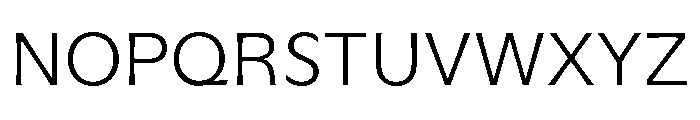 GTFlaireBasic Light Font UPPERCASE