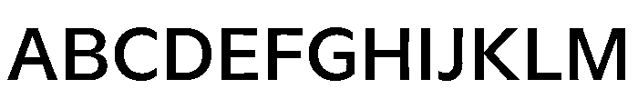 GTFlaireBasic Medium Font UPPERCASE