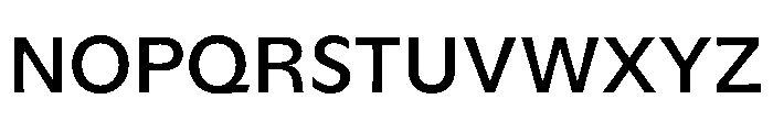 GTFlaireBasic Medium Font UPPERCASE