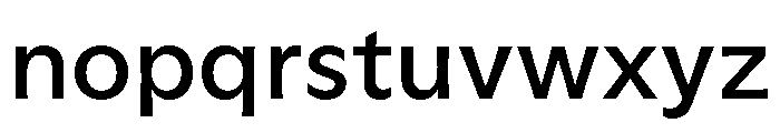 GTFlaireBasic Medium Font LOWERCASE