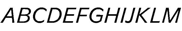 GTFlaireBasic RegularItalic 2 Font UPPERCASE