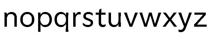 GTFlaireBasic Regular Font LOWERCASE