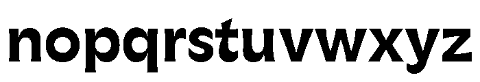 GTFlaireExtra Bold 2 Font LOWERCASE