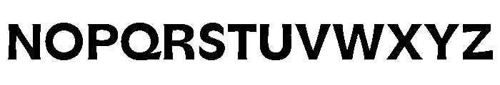 GTFlaireExtra Bold Font UPPERCASE