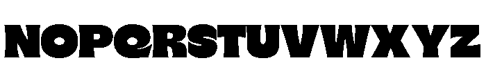 GTFlaireExtra Extra Font UPPERCASE