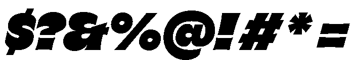GTFlaireExtra ExtraItalic 2 Font OTHER CHARS