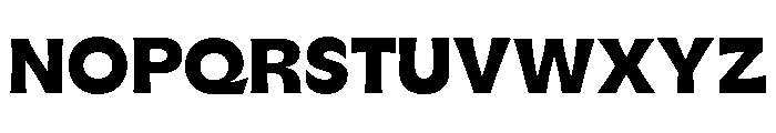 GTFlaireExtra Heavy 2 Font UPPERCASE