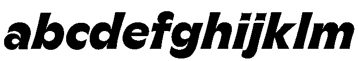 GTFlaireExtra HeavyItalic 2 FONT