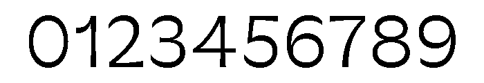 GTFlaireExtra Light Font OTHER CHARS