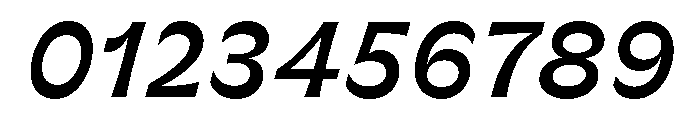 GTFlaireExtra MediumItalic 2 Font OTHER CHARS