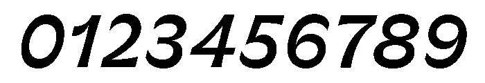 GTFlaireExtra MediumItalic Font OTHER CHARS