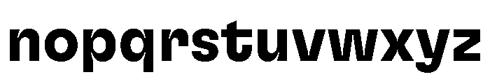 GTFlexa Bd 2 Font LOWERCASE