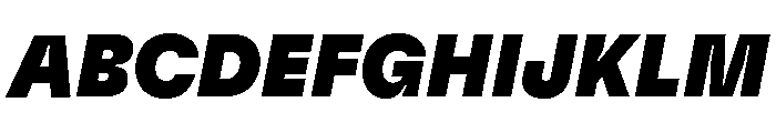 GTFlexa BlIt 2 Font UPPERCASE