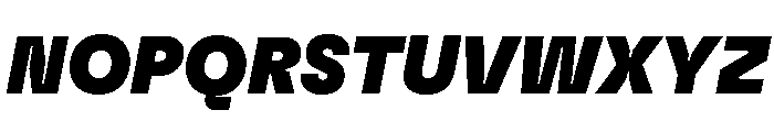 GTFlexa BlIt 2 Font UPPERCASE