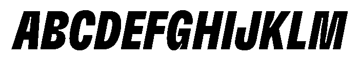 GTFlexa CmBlIt Font UPPERCASE