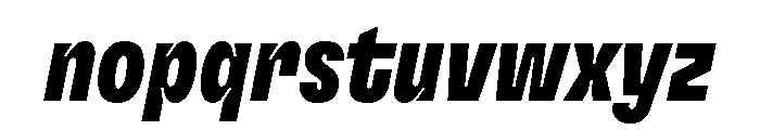 GTFlexa CmBlIt Font LOWERCASE