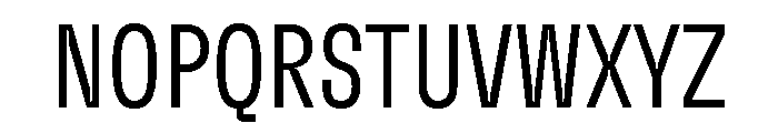 GTFlexa CmLt Font UPPERCASE