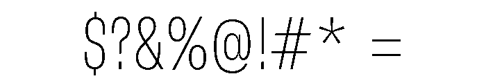 GTFlexa CmLz Font OTHER CHARS