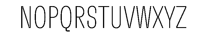 GTFlexa CmLz Font UPPERCASE