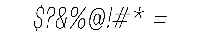 GTFlexa CmLzIt Font OTHER CHARS