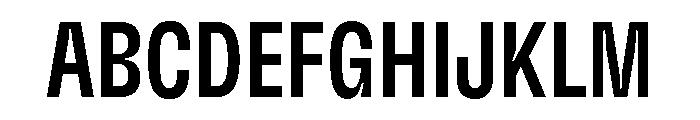 GTFlexa CmMd 2 Font UPPERCASE
