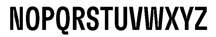 GTFlexa CmMd 2 Font UPPERCASE