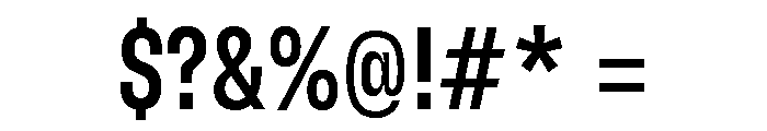 GTFlexa CmMd Font OTHER CHARS