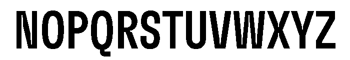 GTFlexa CmMd Font UPPERCASE