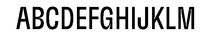 GTFlexa CmRg 2 Font UPPERCASE