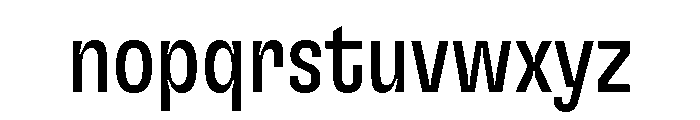 GTFlexa CmRg 2 Font LOWERCASE
