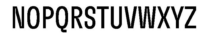 GTFlexa CmRg Font UPPERCASE