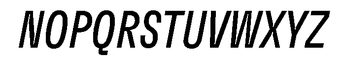 GTFlexa CmRgIt Font UPPERCASE