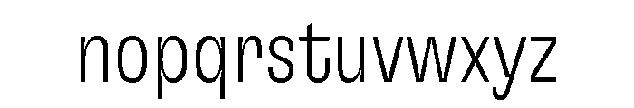 GTFlexa CmTh 2 Font LOWERCASE