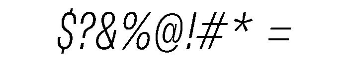 GTFlexa CmThIt 2 Font OTHER CHARS