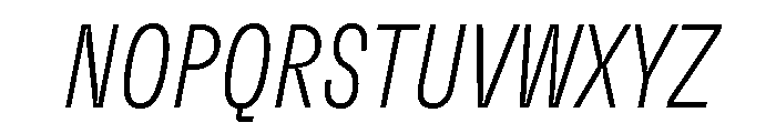 GTFlexa CmThIt 2 Font UPPERCASE